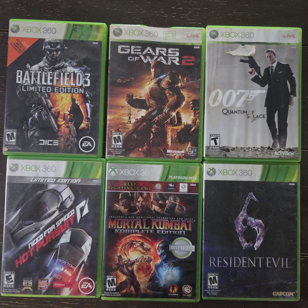 XBOX 360 Games Lot